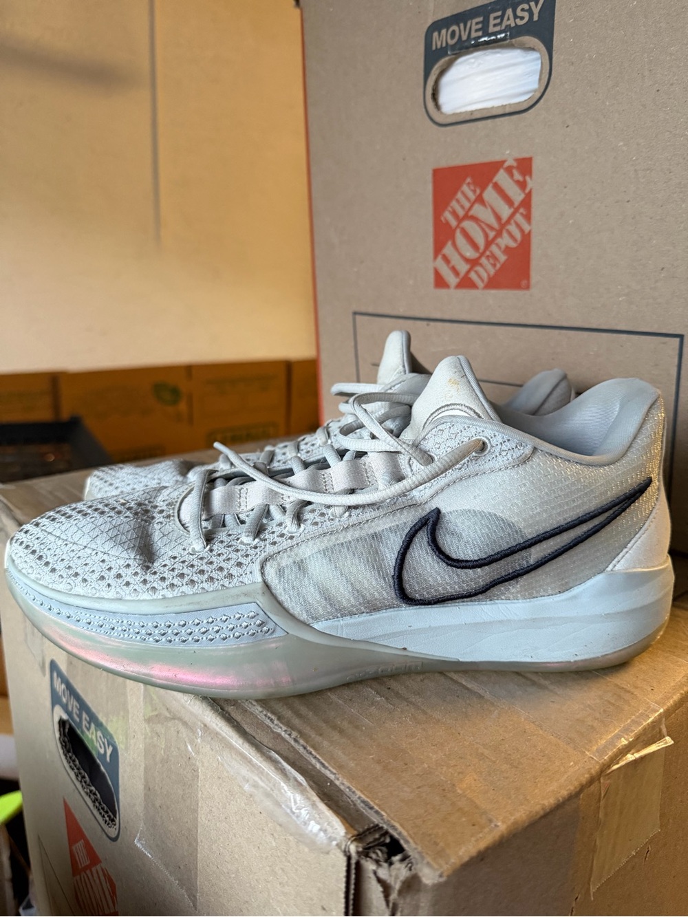Nike Sabrina 1 Photon Dust basketball shoes
